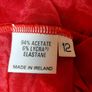 Vintage red maxi skirt Image 8