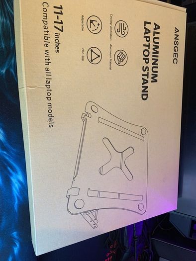 Ergonomic Sturdy Aluminum Laptop Stand
