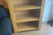 wooden storage unit