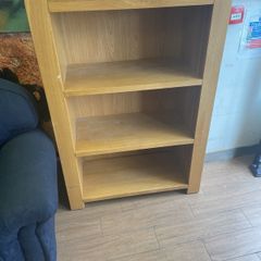 wooden storage unit