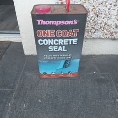 Concrete sealer and water sealer
