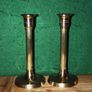 Brass Candlesticks 21cms Image 2