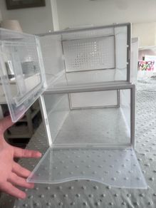 Stackable Shoe box storage