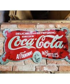 Coca Cola  Metal  Large  HS55