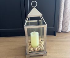 Small silver lantern