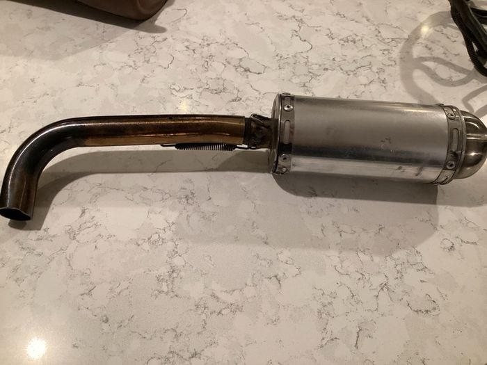 Pitbike exhaust