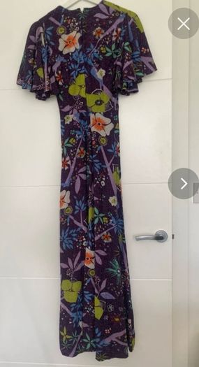 Purple Vintage Dress Debs Grad Ball Gown