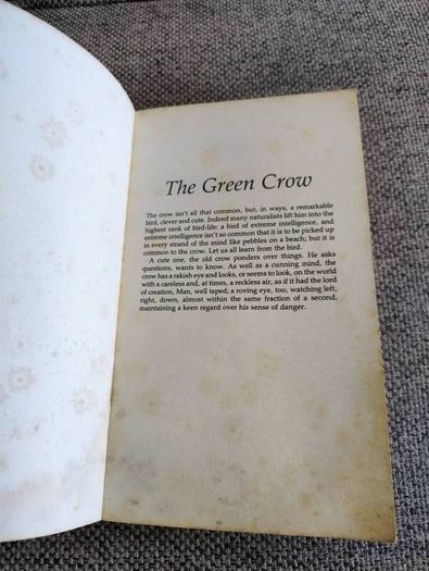 Sean O Casey The Green Crow selected writings in used condition FREE STANDARD POSTAGE INCLUDED