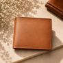 Men Skull Motorcycle Wallet Biker Wallet Leather Bifold Wallet Motorcycle Rider Gift Image 3
