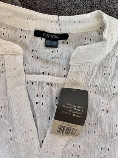 New cute white dress M/L