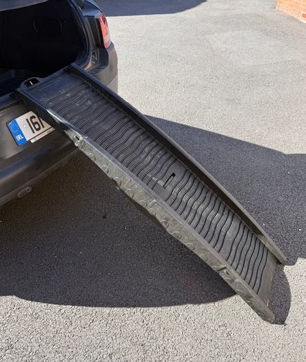 Dog ramp foldable