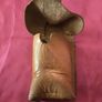 militaria; yugo double &single ammo leather pouch Image 4