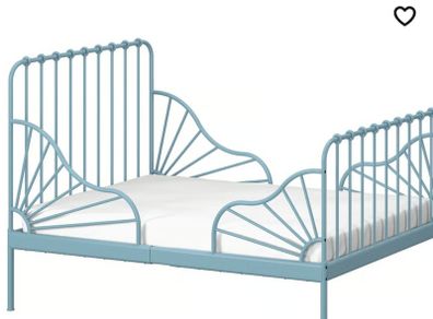 Extendable ikea Minnen kids bed