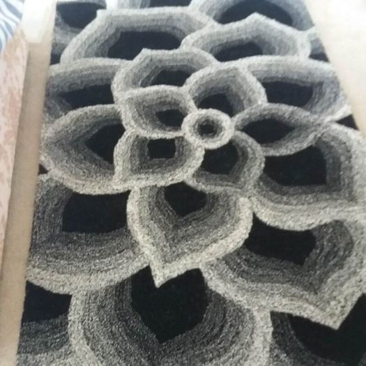 Wool rug.