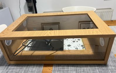 Terrarium with heating mat
