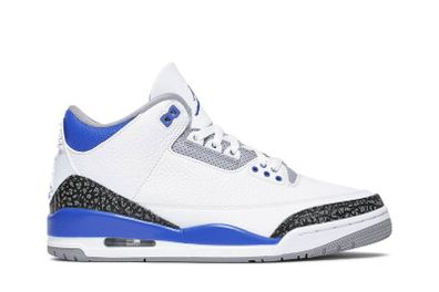 Nike Air Jordan 3 Racer Blue UK11/ US 12 Deadstock