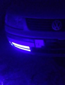 2 X 12V 30cm Car Auto Decorative LED strip in White /Yellow /Blue /Red