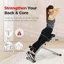 Foldable Roman Chair, Back Hyperextension Bench Image 4