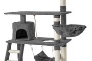 _Cat Scratching Post with Many Cuddly and Play Possibilities 141 cm High Extra Wide Various Colours