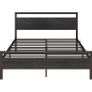 Double Bed Frames with Wood Headboard Image 2