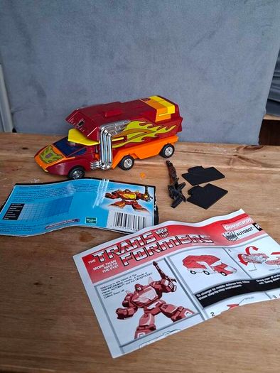 Transformers G1 re-issue Rodimus Prime.