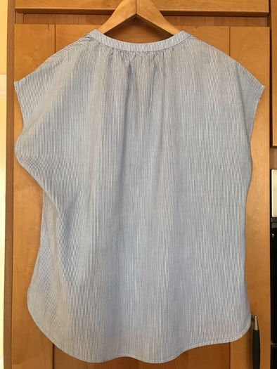 BNWT Blue/White Striped Blouse by H&M