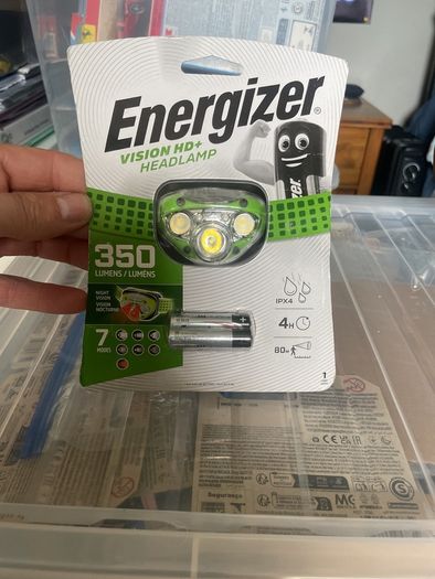 Energizer Vision HD+ headlamp