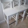 Three ikea bar stools/high chairs 10 euro each Image 2