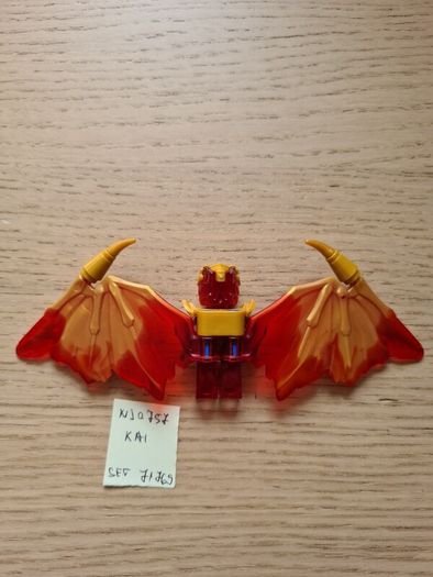 lego njo0757 golden dragon Kai, set ninjago 71769