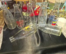 7 Antique Milk Bottles Kilkenny, Arboy and Dublin Price is for 1 only Postage or Collection,