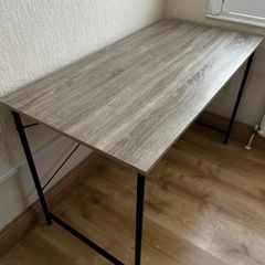 Office desk 60x120 oak colour/black