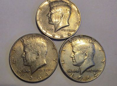 1964 Kennedys half dollars