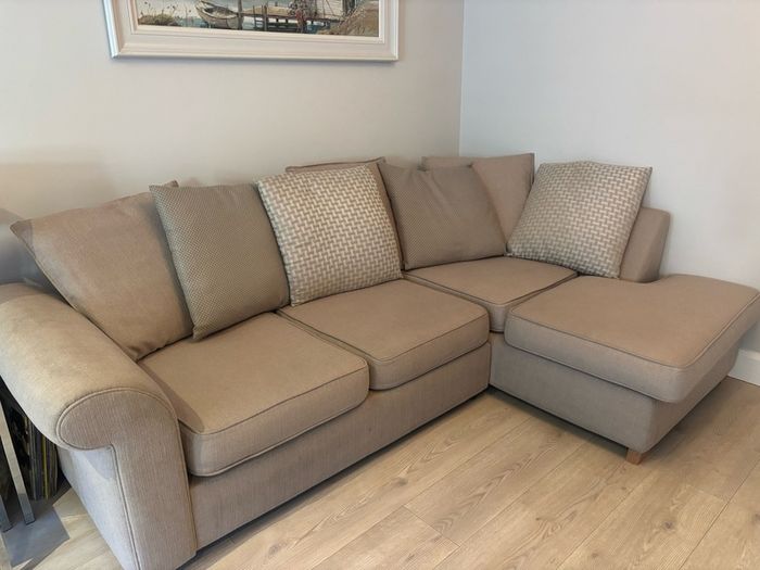 L-shaped sofa