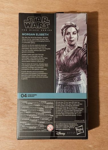 Star Wars Morgan Elsbeth 6" Scale Black Series New & Unopened