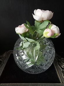 High quality 24%lead crystal Rose Bowl
