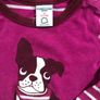 Polarn O Pyret POP pink cotton top 92cm Image 3