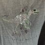 River Island dark grey silver sequin dinosaur size UK20 EU46/48 Postage included Image 2