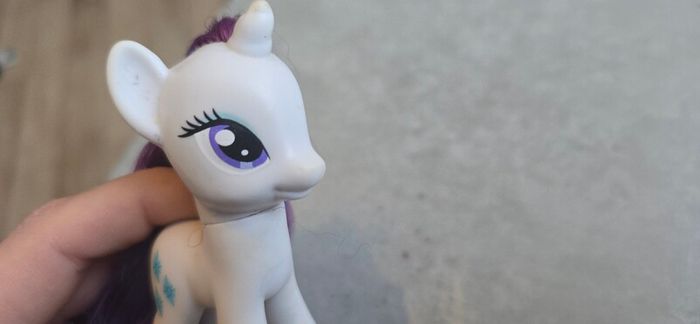 Rarity 3inch Brushable 2010 MLP G4 My Little Pony