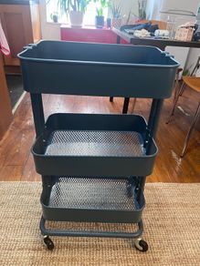 3-Tier Rolling Storage Trolley