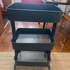 3-Tier Rolling Storage Trolley