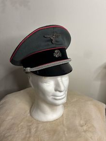 German WW2 SS Visor Cap