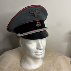 German WW2 SS Visor Cap