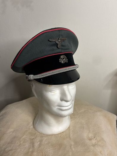 German WW2 SS Visor Cap