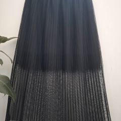 River Island black pleated skirt. Size UK10