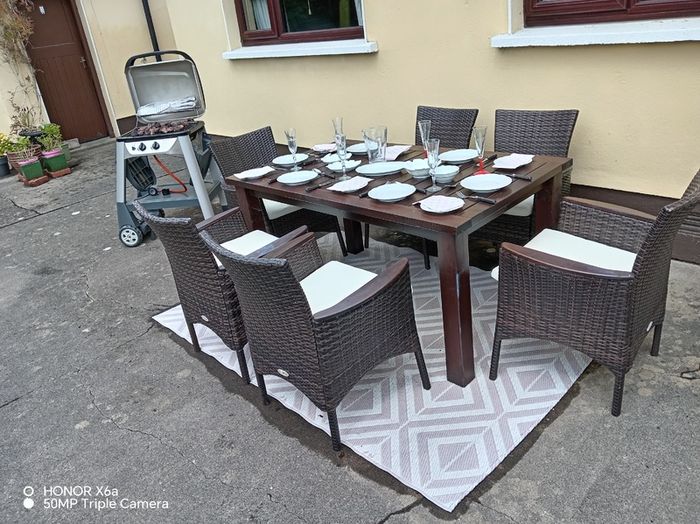 BBQ and Table Chairs