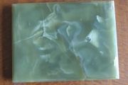 Unique Rare Brazilian Dark Green Onyx Plinth / Base