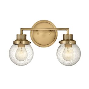 Brand New Hinkley Quintesse Bathroom Wall Light Heritage Brass