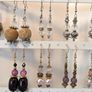 NEW Handmade earrings with Vintage/Antique beads Image 5