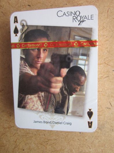 James Bond 007Casinio Royale Cartamundi Playing Cards 2006