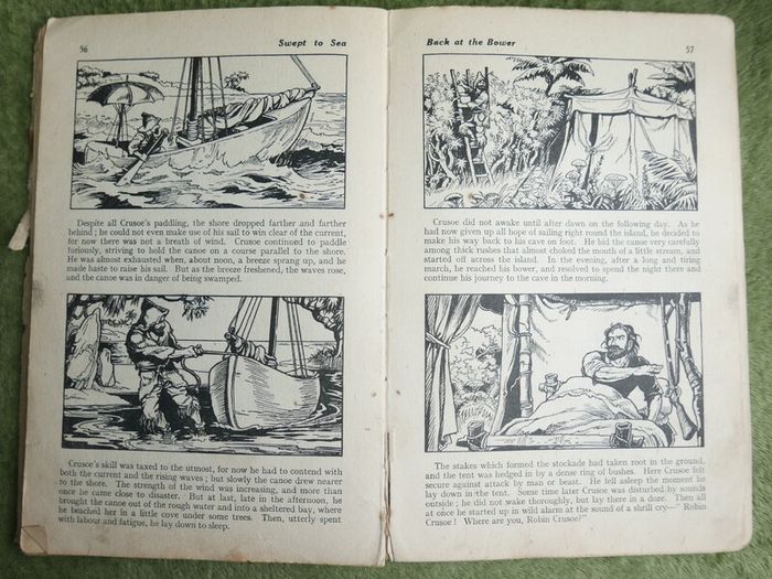The Story of Robinson Crusoe - Told in Pictures